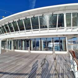 Auf Deck 10 am Bug, Außenbereich vor dem Belvedere