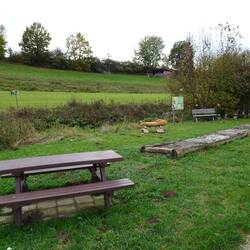 Mein Pausenplatz Spitzwiese nordöstlich von Setzingen
