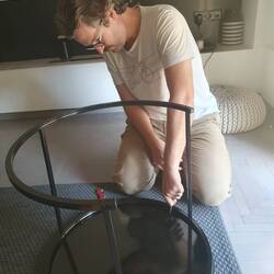 Schon Standard für uns in Airbnb Dinge zu reparieren...