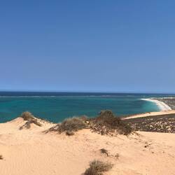 Coral Bay was another postcard perfect beach side location