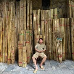 Herr der Bambusstangen...