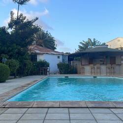 Der Pool in Chez Alain