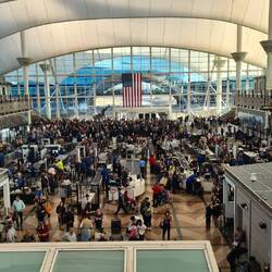 Der Security Check in Denver