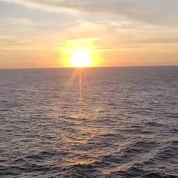 Sonnenuntergang an der Mexikanischen Küste