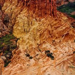 Auch das Wasser von oben hat Kraft