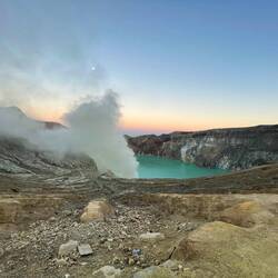 A person enjoying the incredible view
