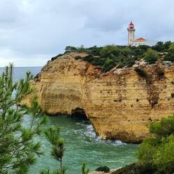 Der Leuchtturm von Alfanzina auf dem Rückweg.
