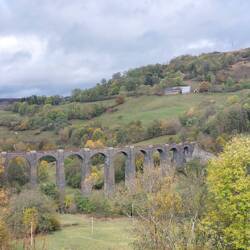 Jernbanebro i Auvergne - måske har jeg kørt på den engang i 1989...?