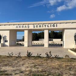 Memorial to turkish soldiers