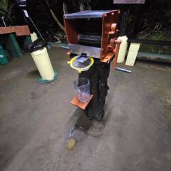 Zuckerrohr-Saftpresse