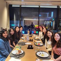 Jen's family taking us out for dinner 💕