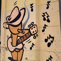 Straßenkunst in Habana