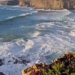Blick von unserem Übernachtungs-Spot