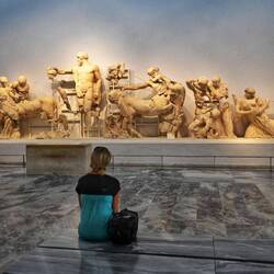 Die Giebel des Tempels sind im Museum ausgestellt - einfach fantastisch!