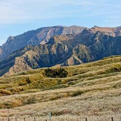 On the ride down to Aso town
