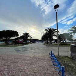 Argelès-sur-Mer / Blick auf den SP für rund 300 Fz
