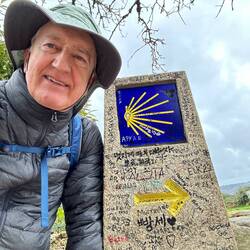 The 100 Kilometer Marker (I missed the numbers)