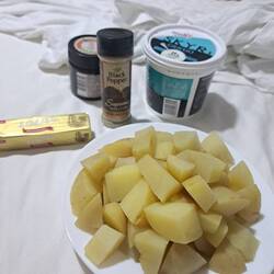 Auf Umwegen geschafft: Kartoffeln mit Quark 🤤