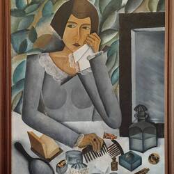 Юрий Анненков(?). Женский портрет