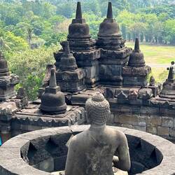 from one stupa they removed the cover