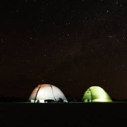 Difficult photographing the night sky when it's freezing cold