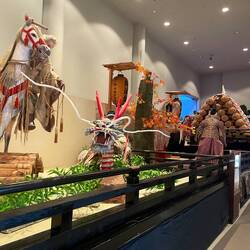 Der Vorläufer der Neputa Festivals war ein Festival bei dem man Flöße auf den Fluss gesetzt hat