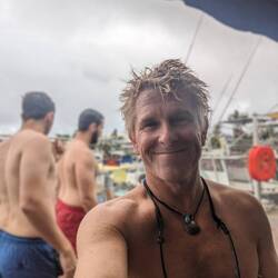 Post Dive Happy Face