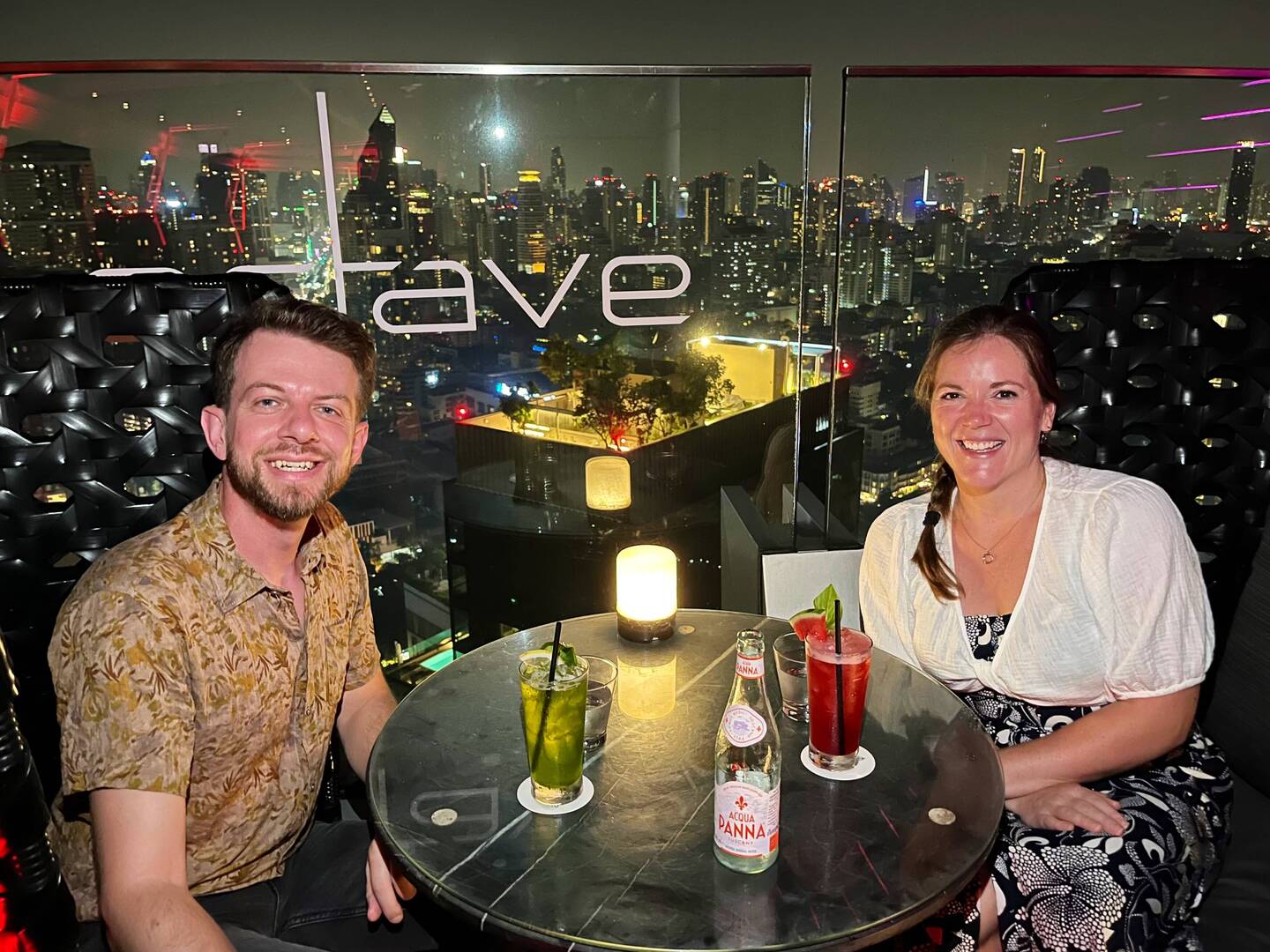 Cocktails auf dem Rooftop