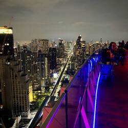 Aussicht von der Rooftop-Bar