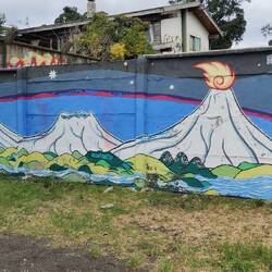 Die Stadt ist geprägt vom Vulkan Villarrica, dem aktivsten Vulkan Chiles 🙈