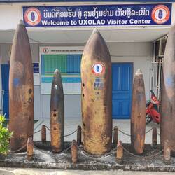 Unexploded Ordnance (UXO) Visitor Centre - Very sombre experience