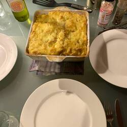 Josh made Tuna Mornay - thank you 😍