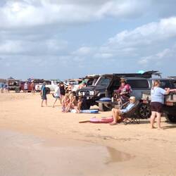 Festival-Stimmung am Eli Creek