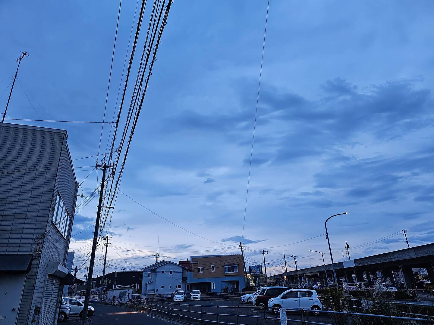 I like the color of the sky
