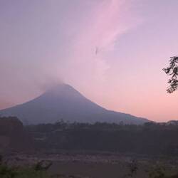 Sunrise @Mt. Merapi 🌋