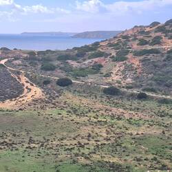 Blick auf Sagres (am Horizont 😎l