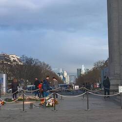Vista dall'Arco di Trionfo
