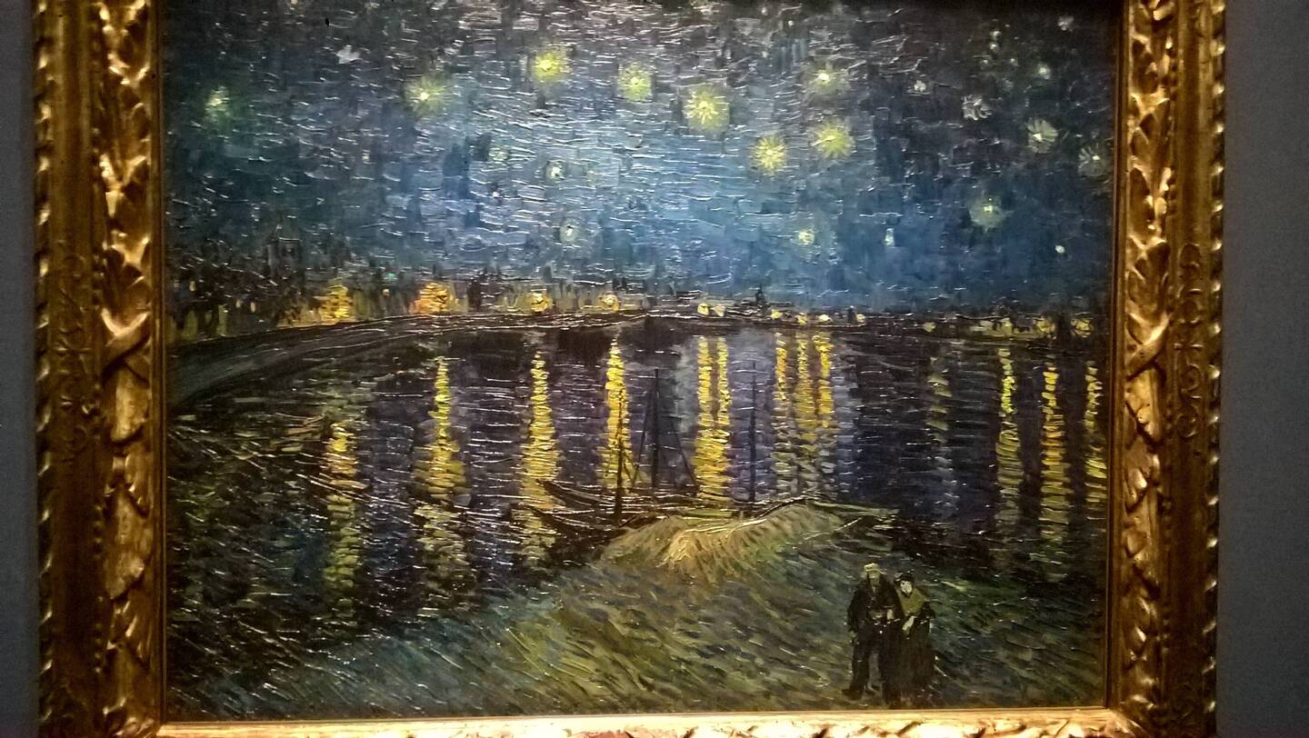 Notte stellata sul Rodano