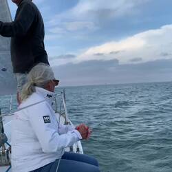 Ahhh we are sailing!! ⛵️😍
