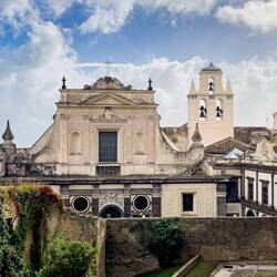 Charterhouse Church and Monastery of San Martino ... from Castel Sant'Elmo — Naples, Italy.