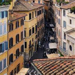 Streetscape from the Museo di Roma ... Palazzo Braschi.