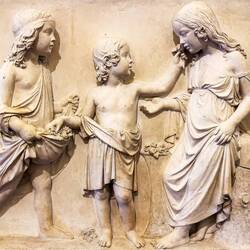 "The Daughters of James Hamilton" (c 1840) — Museo di Roma ... Palazzo Braschi.