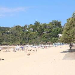 Nochmal der Strand von Noosa Heads