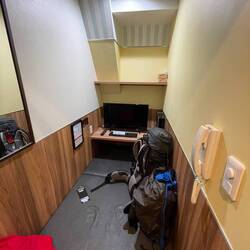 And this was my room