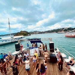 Unser Samba-Party-Boot in Búzios