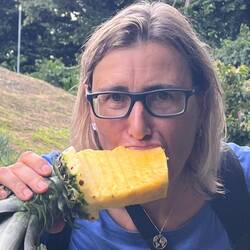 noch NIE so eine leckere Ananas gegessen 👍