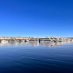 Yep - houseboats at Antelope Point Marina