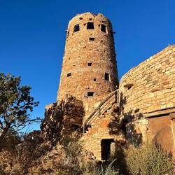 Desert Watchtower, early park architecture from the 30s