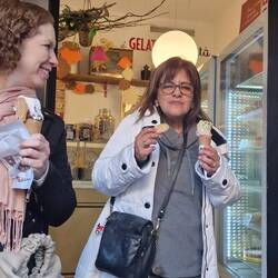 Saboreando los super helados de Daniellita 😋🍧