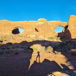 North und South Window; der Schatten ist der Turret Arch